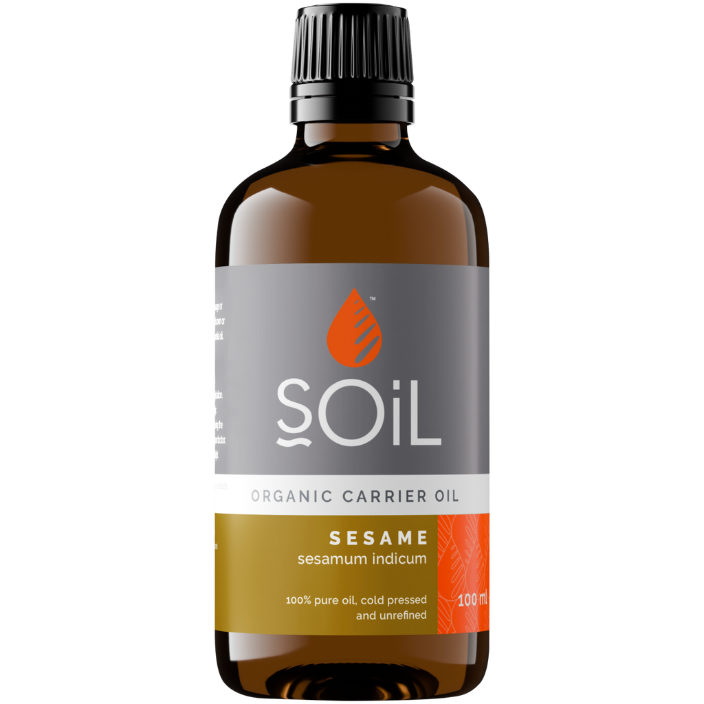 Organic Sesame Seed Oil (Sesame Inidcum Linn) 100ml