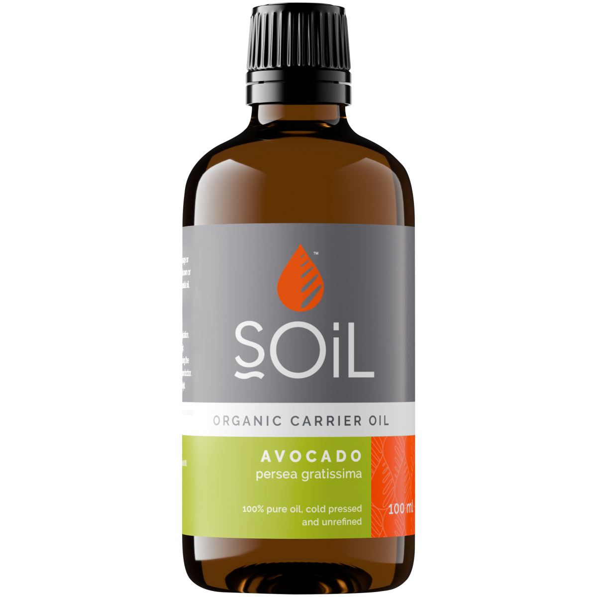Organic Avocado Oil (Persia Grattissima) 100ml